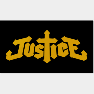 Justice Band Logo Posters and Art